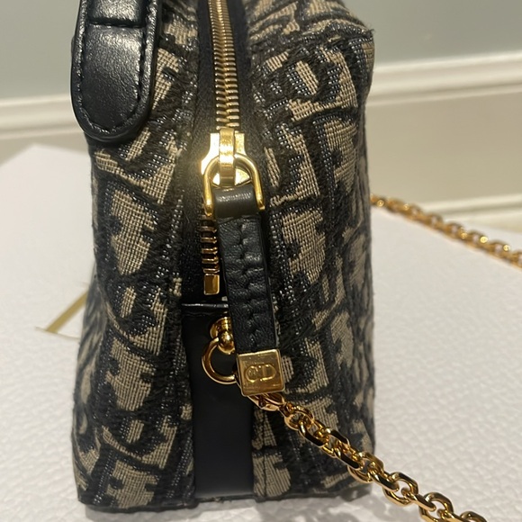 Christian Dior oblique Caro d-Cosy mini bag top handle - Picture 3 of 10